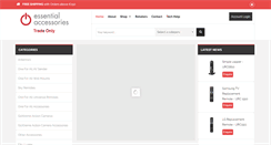 Desktop Screenshot of eaaccessories.com