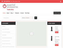 Tablet Screenshot of eaaccessories.com